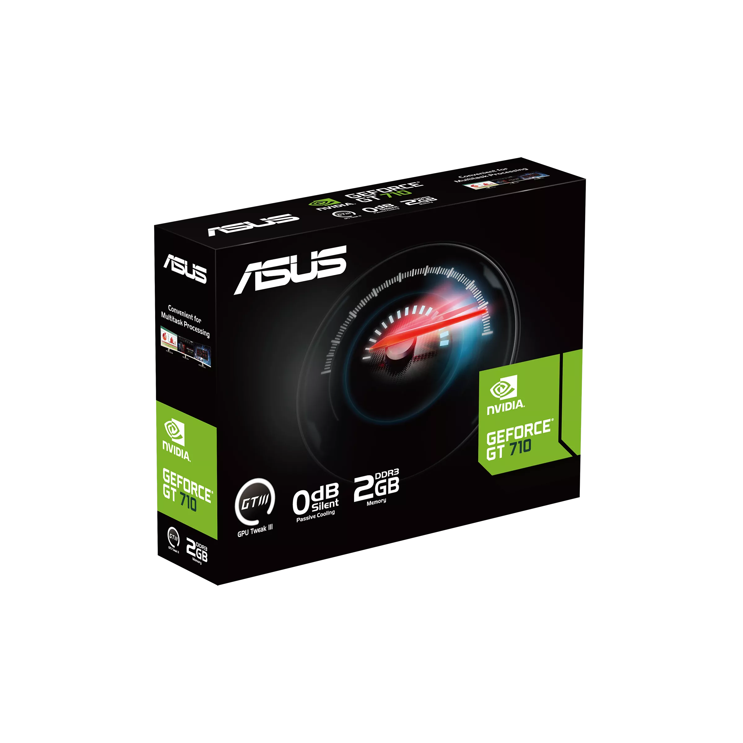 ASUS GeForce® GT 710 2GB DDR3 EVO low-profile graphics card ASUS GeForce® GT 710 2GB DDR3 EVO low-profile graphics card